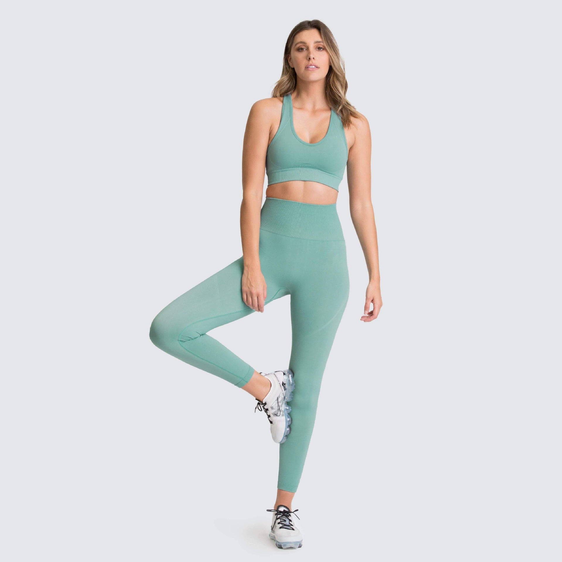 Gym Set Nylon Woman Sportswear