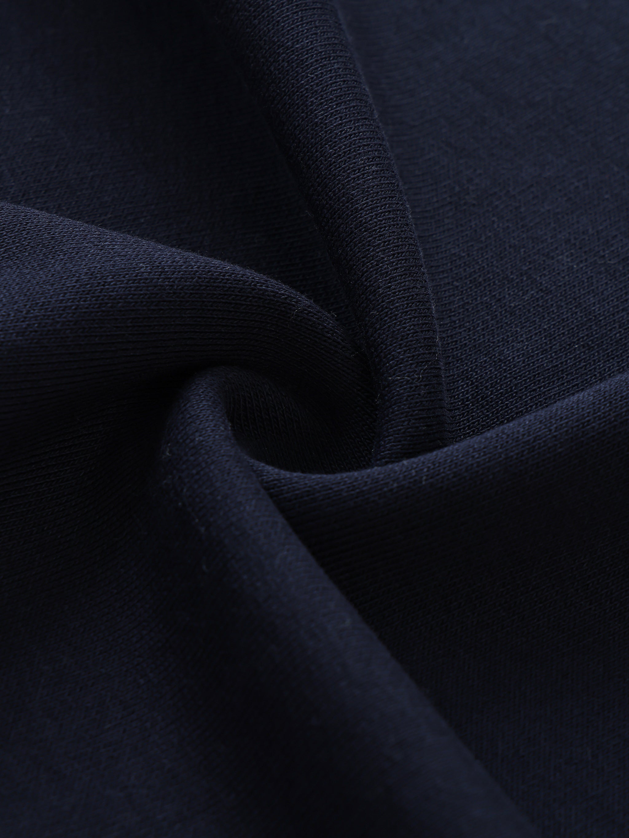 Contrast Striped Lapel Collar Sweatshirt